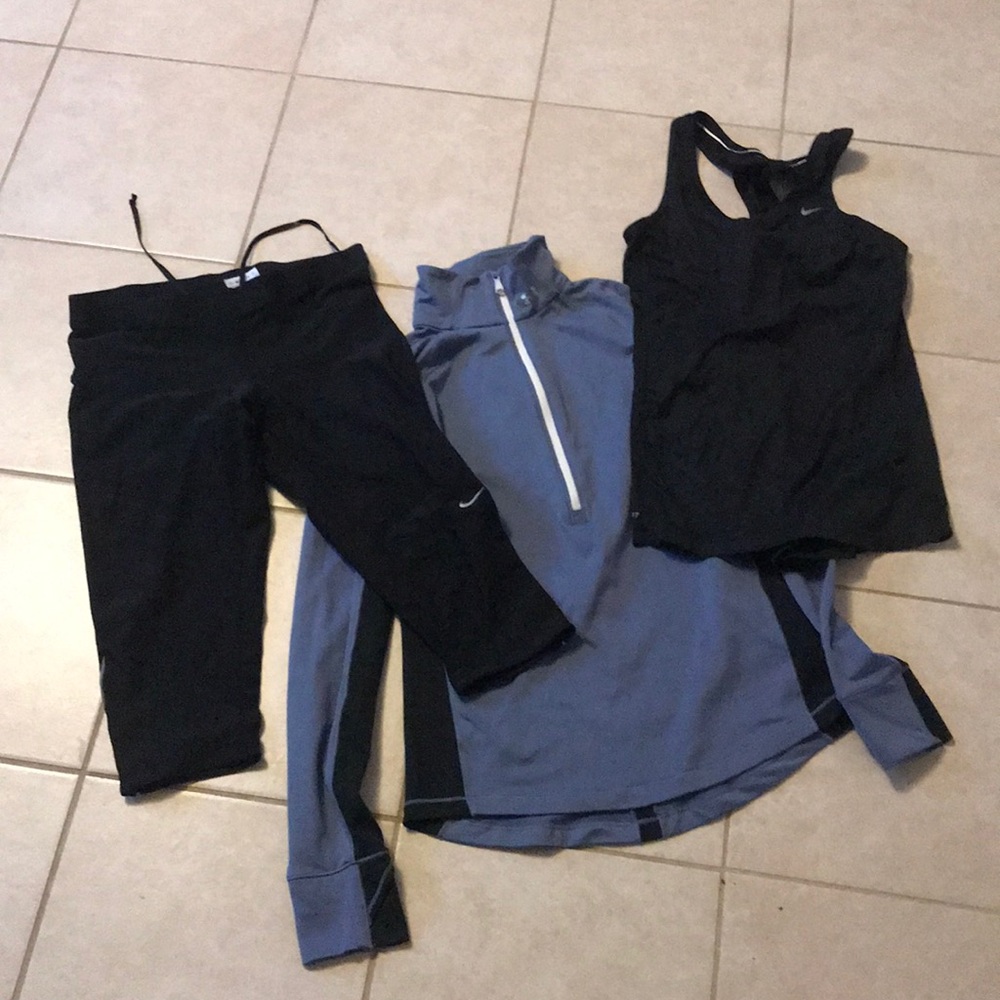 Workout bundle Nike and under armour